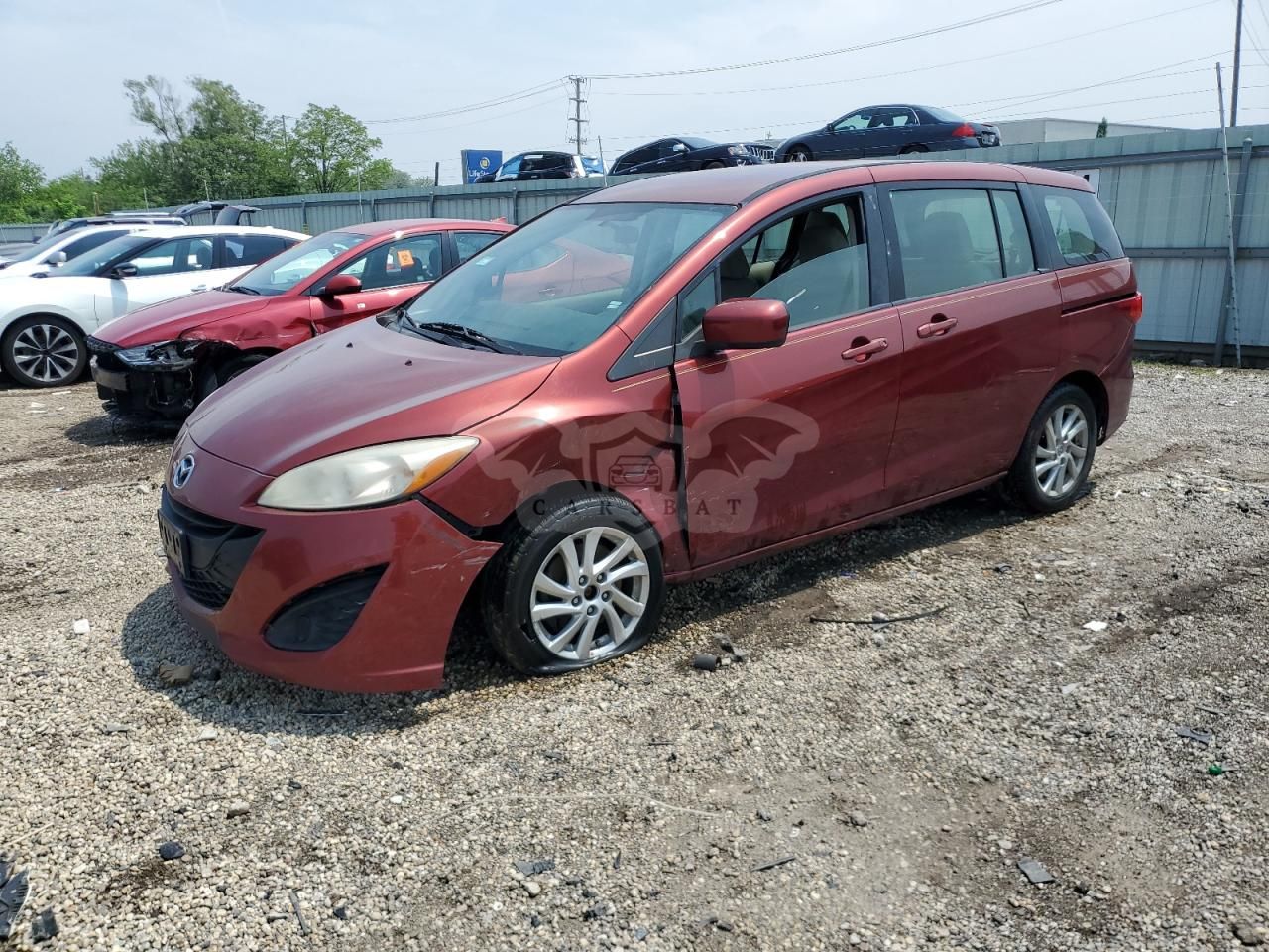 Mazda 5 2.5L 4 2012
