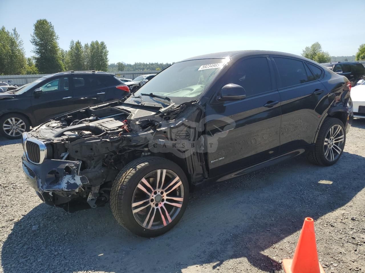 BMW X6 SDRIVE35I 3.0L 6 2015