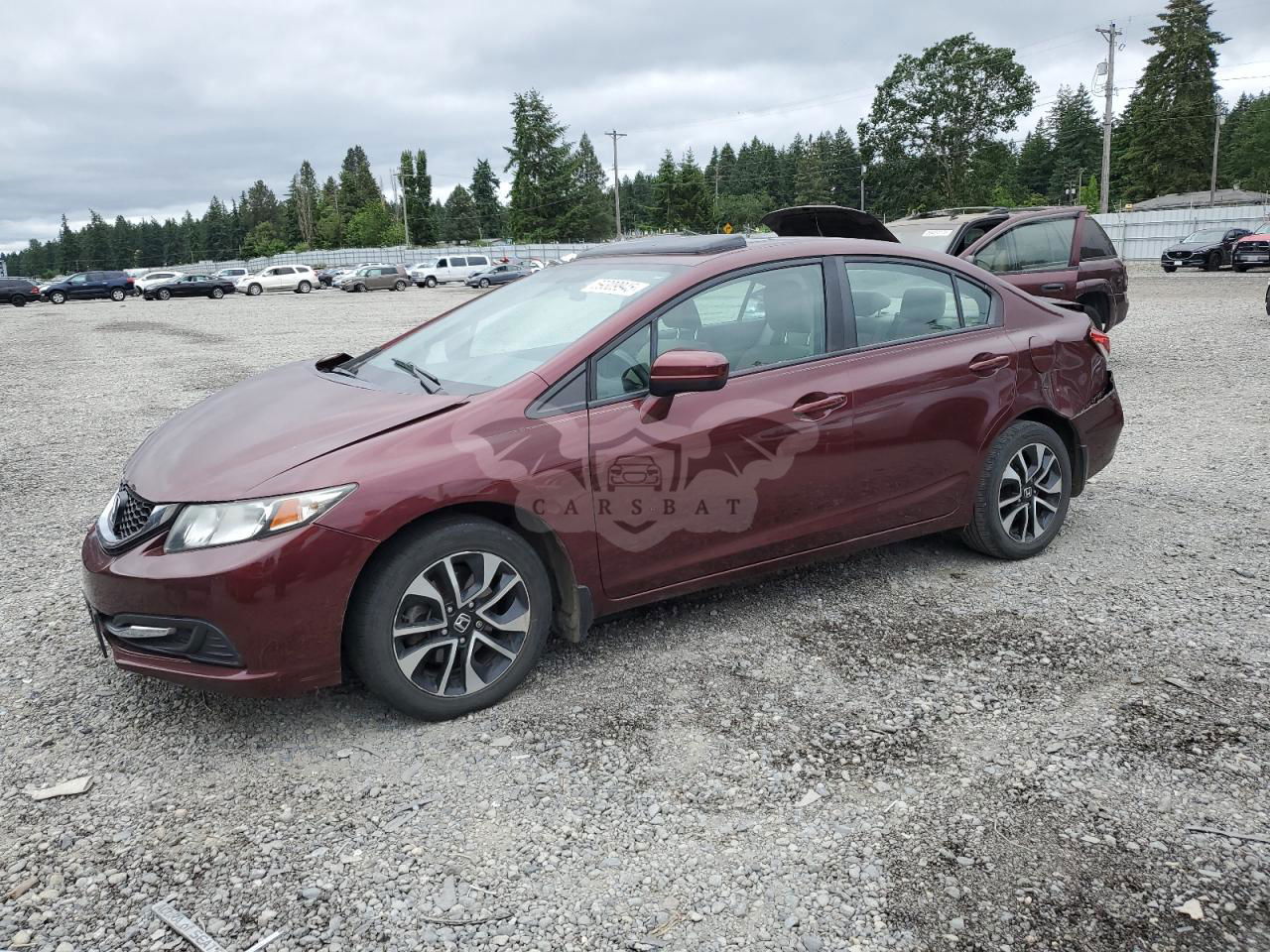 Honda Civic EX 1.8L  4 2015