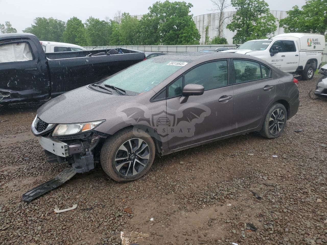 Honda Civic EX 1.8L  4 2015