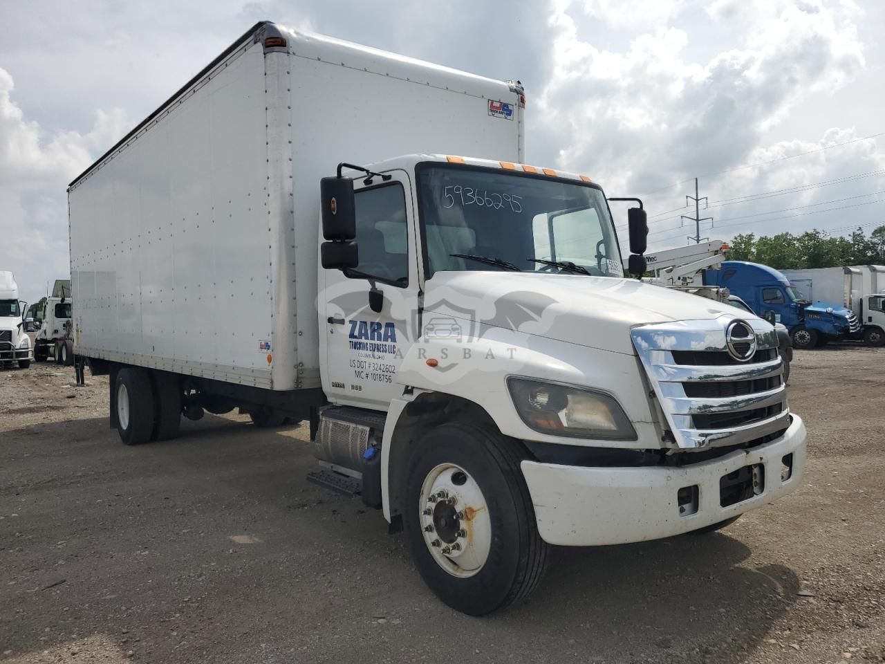 Hino Motors 258 / 268 7.6L 6 2017