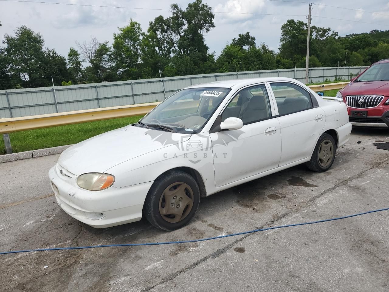 Kia Sephia BASE 1.8L 4 2001