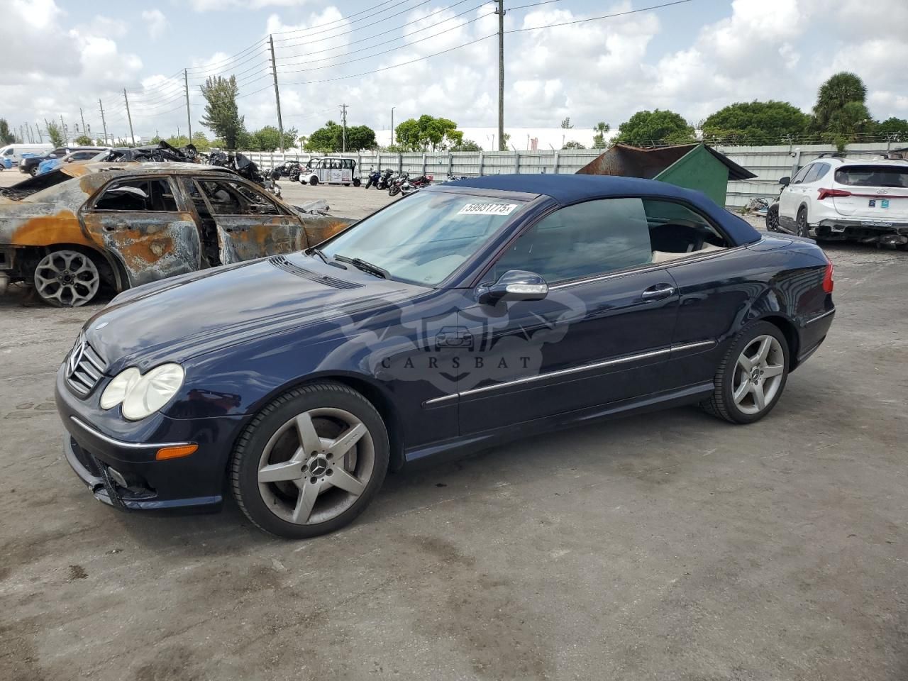 Mercedes-Benz CLK 500 5.0L 8 2005