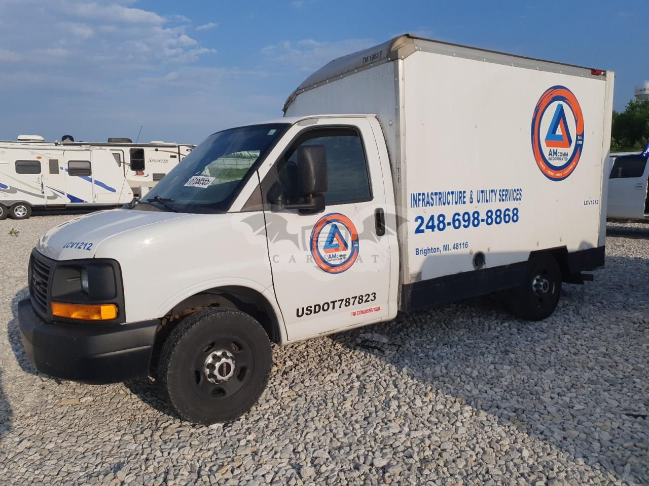GMC Savana CUTAWAY G3500 4.8L 8 2012