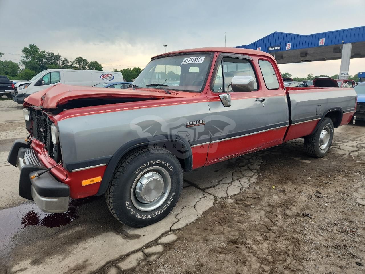 Dodge D-series D200 5.9L 6 1993