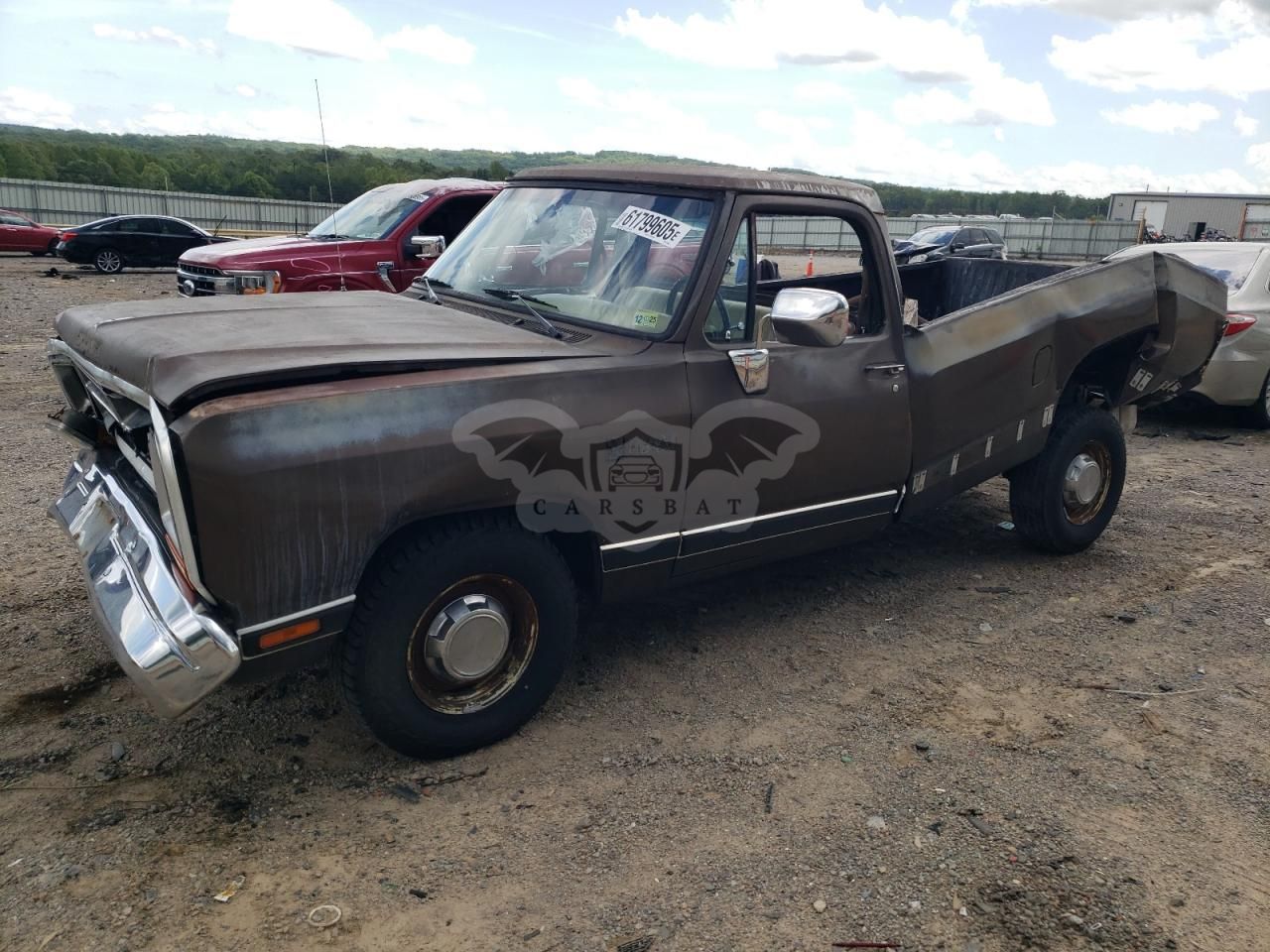 Dodge D-series D100 5.2L 8 1988