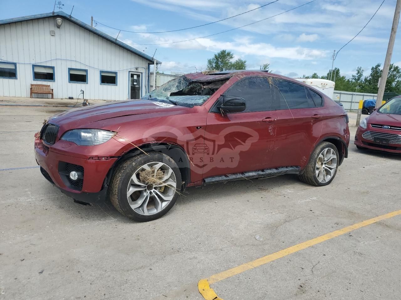 BMW X6 XDRIVE50I 4.4L 8 2012
