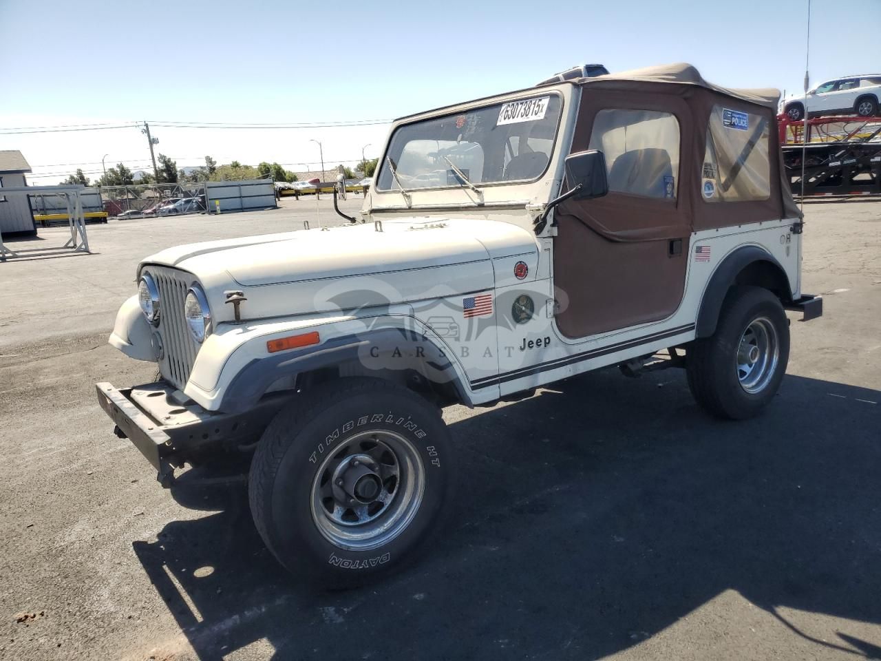 Jeep CJ CJ7 2.5L 4 1985