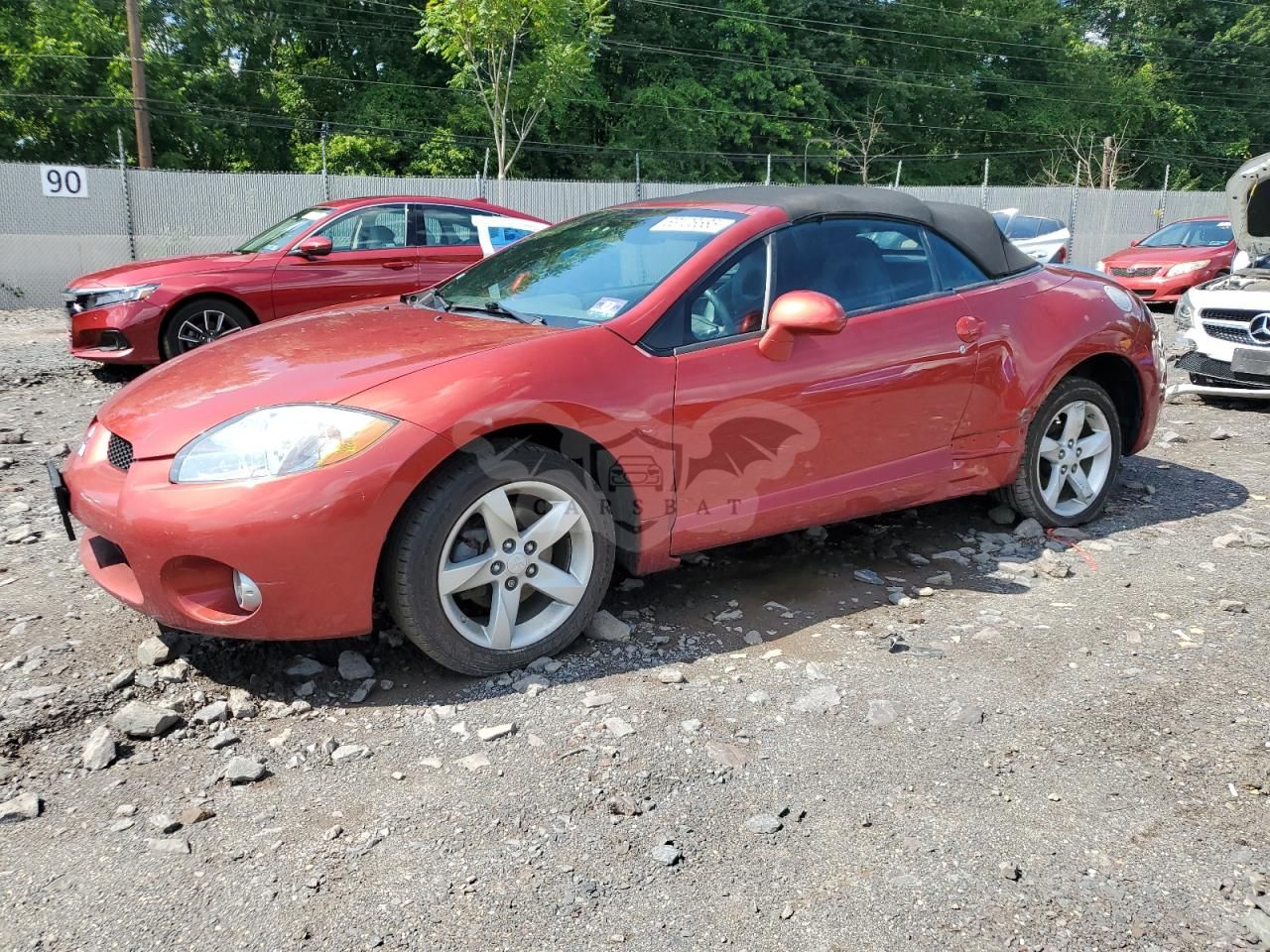 Mitsubishi Eclipse SPYDER GS 2.4L 4 2008