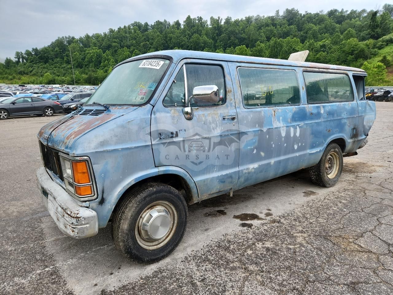 Dodge B-series B350 BUS 5.9L 8 1989