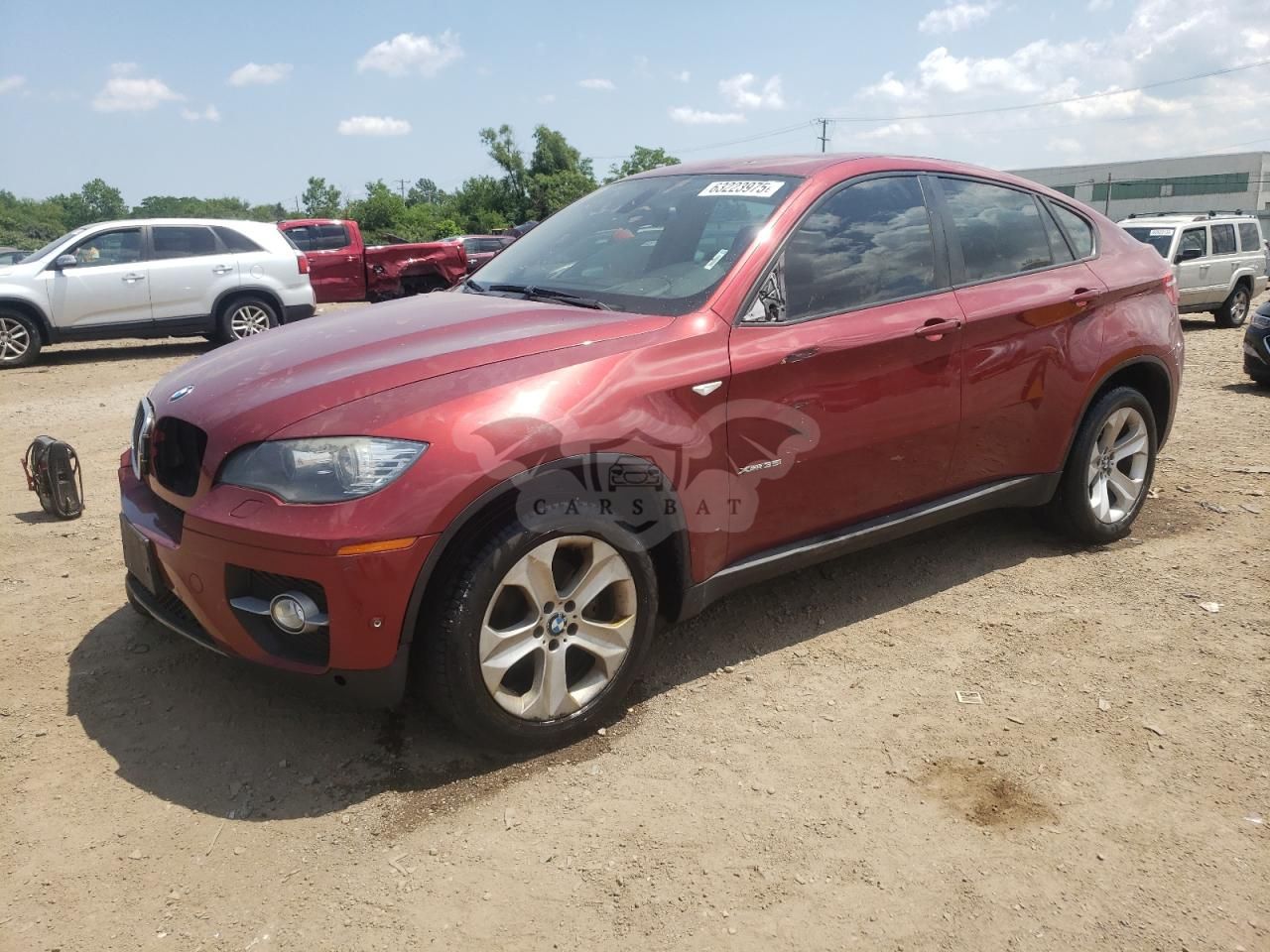 BMW X6 XDRIVE35I 3.0L 6 2012