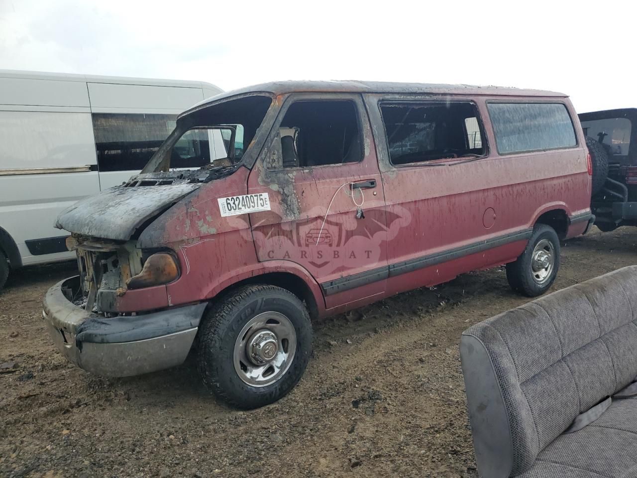 Dodge B-series B2500 5.9L 8 2000