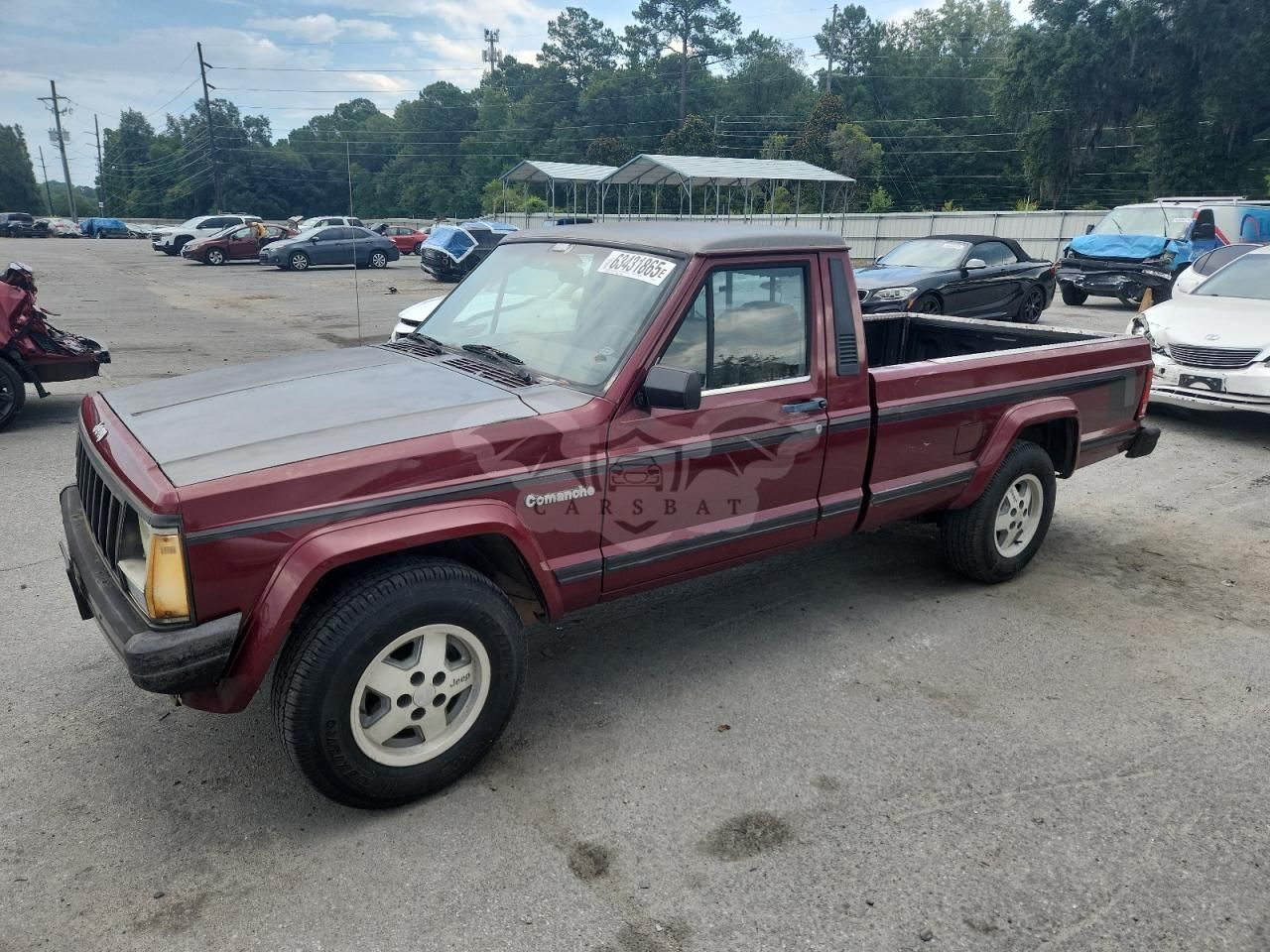 Jeep Comanche PIONEER 4.0L 6 1988
