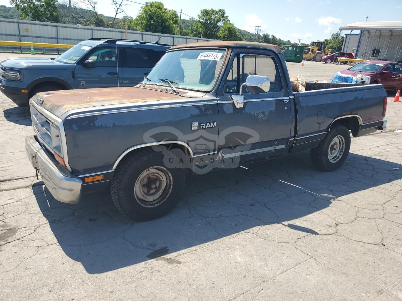 Dodge D-series D100 5.2L 8 1989