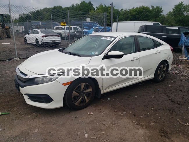 Honda Civic LX 2.0L  4 2018