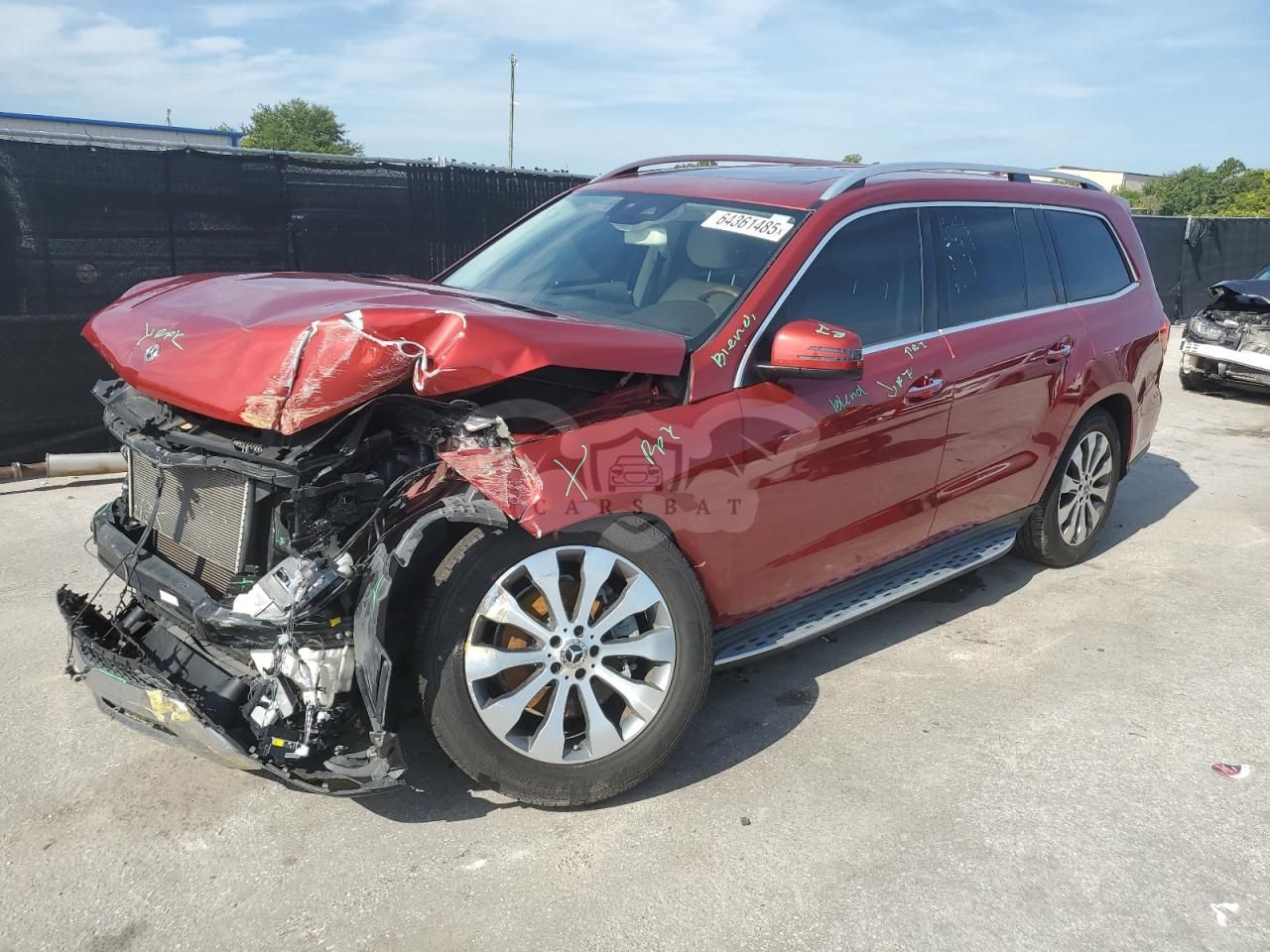 Mercedes-Benz GLS 450 4MATIC 3.0L 6 2018