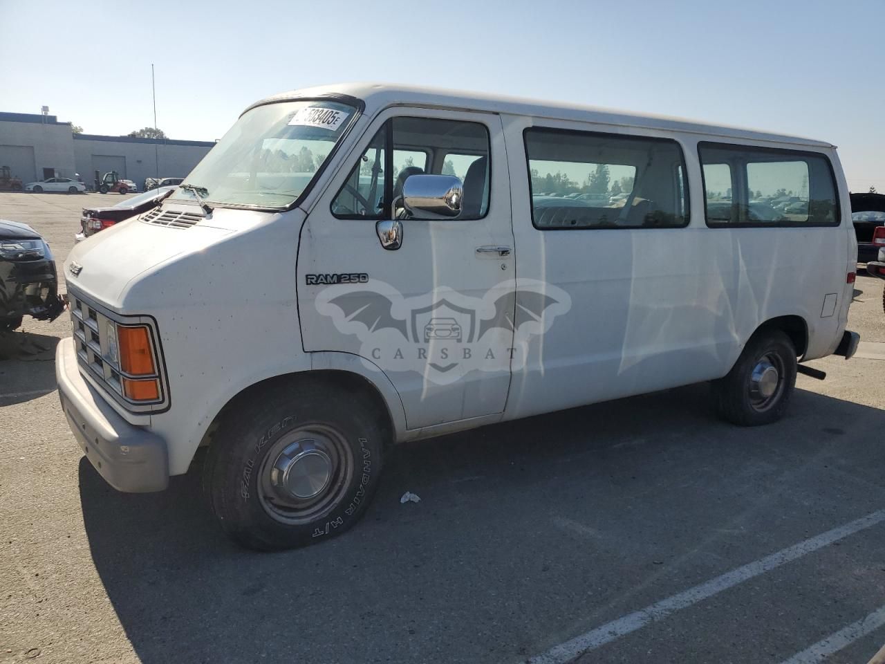 Dodge B-series B250 5.2L 8 1992