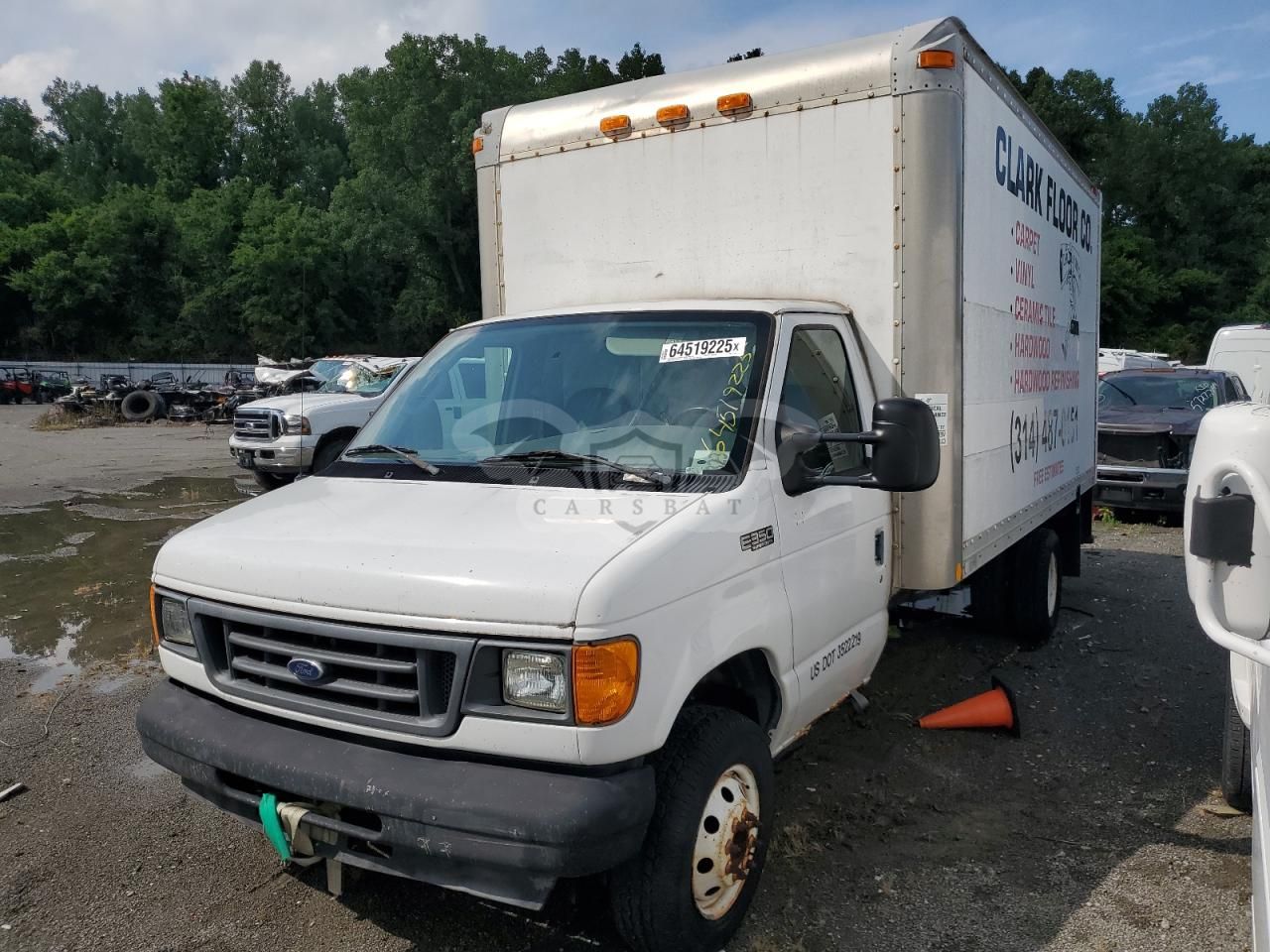 Ford F550 E350 SUPER DUTY CUTAWAY VAN 2004