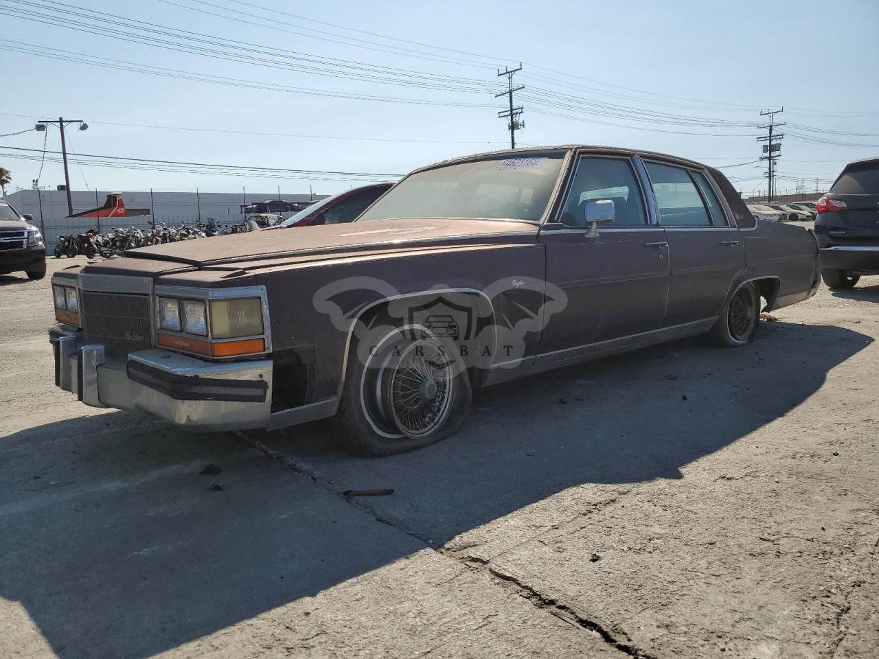 Cadillac Fleetwood BROUGHAM 5.0L 8 1986