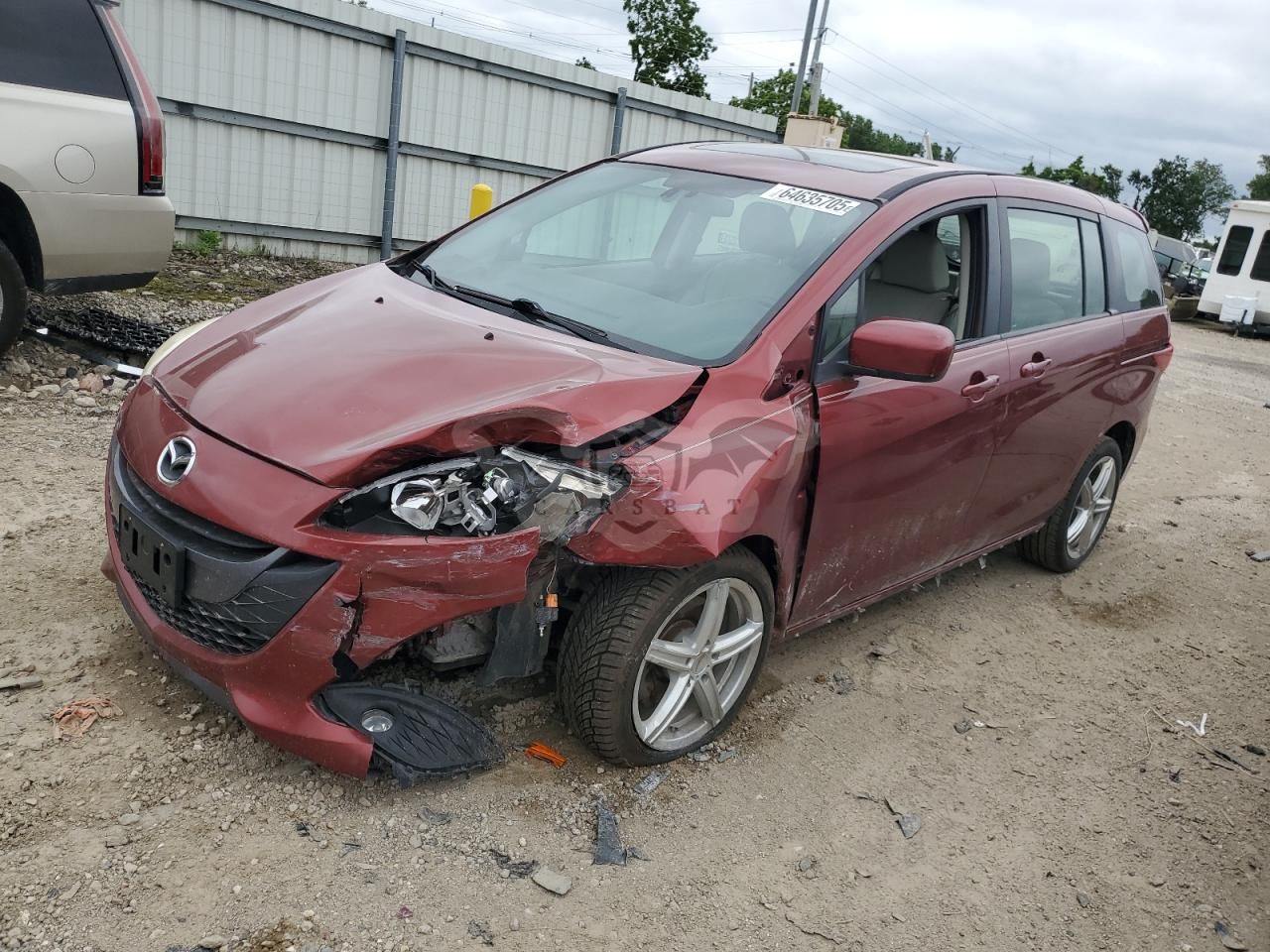 Mazda 5 2.5L 4 2012