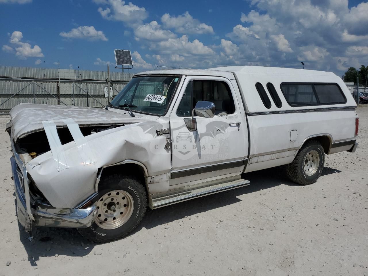 Dodge D-series D150 3.9L 6 1990