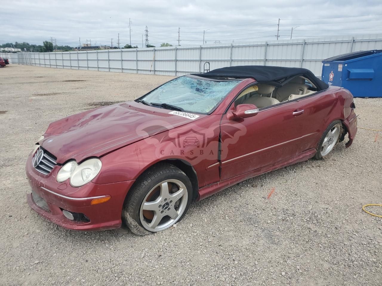 Mercedes-Benz CLK 500 5.0L 8 2004