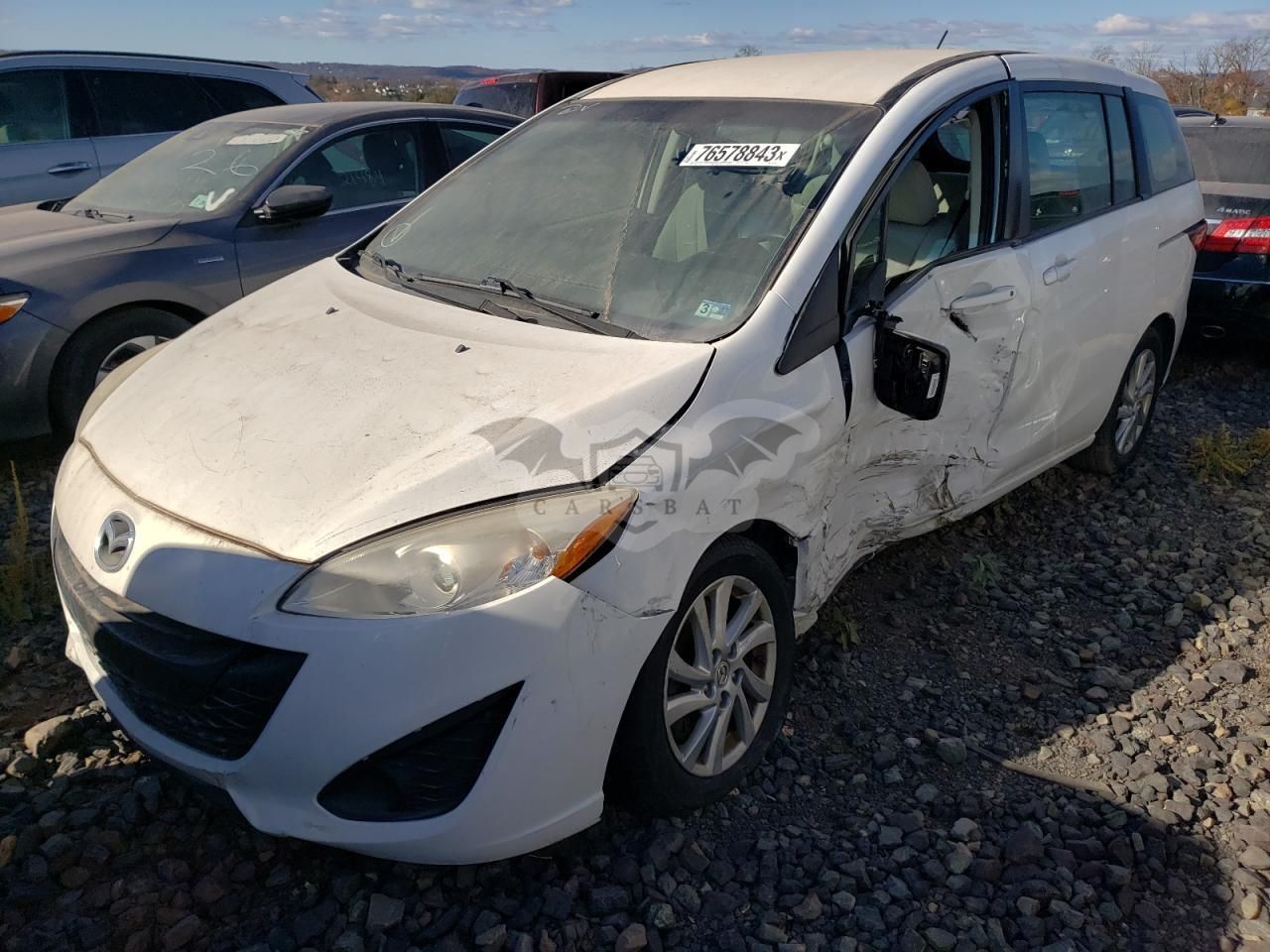 Mazda 5 2.5L 4 2012