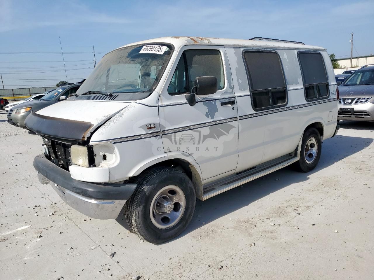Dodge B-series B2500 3.9L 6 1995