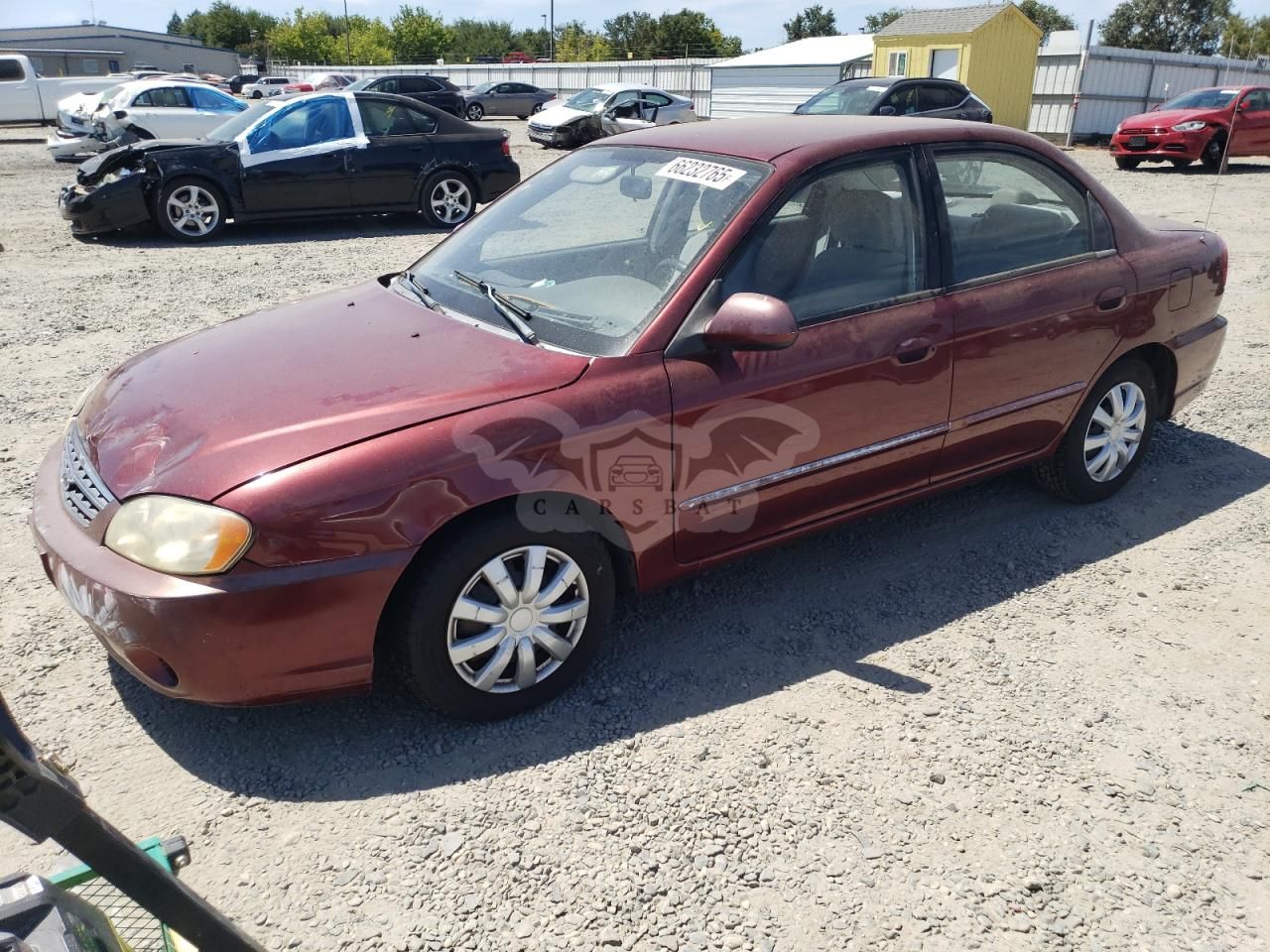 Kia Spectra BASE 1.8L 4 2002