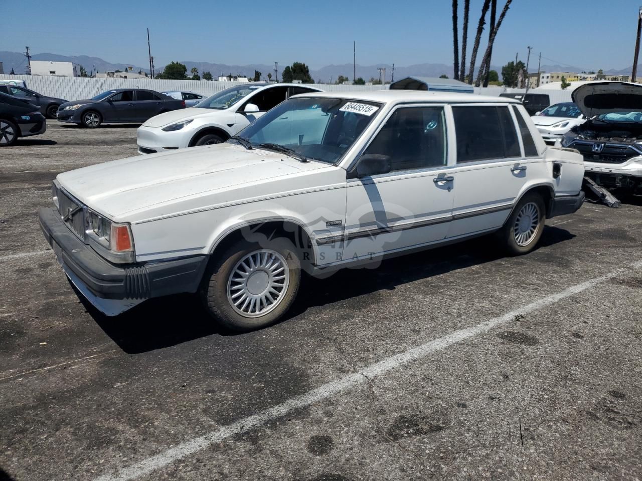 Volvo 740 GLE 2.3L 4 1986