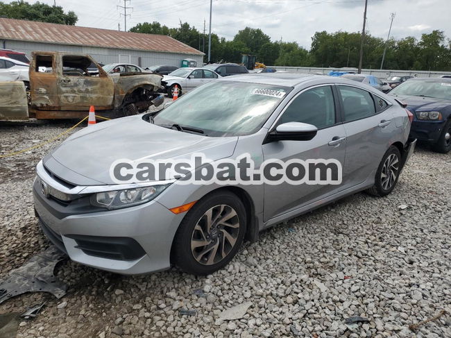 Honda Civic EX 2.0L  4 2018