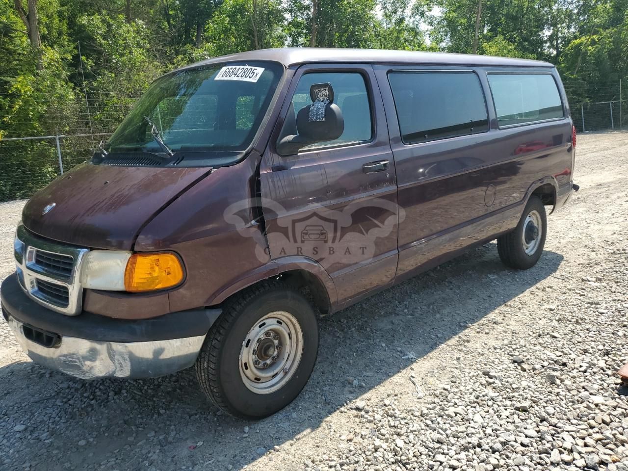 Dodge B-series B2500 5.2L 8 2001