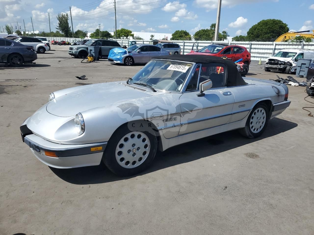 Alfa Romeo Giulia 2000 SPIDER 2.0L 4 1986