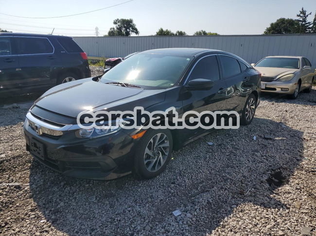 Honda Civic EX 2.0L  4 2018