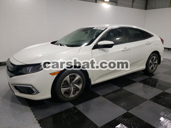 Honda Civic LX 2.0L  4 2019