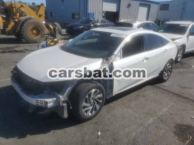 Honda Civic EX 2.0L  4 2018