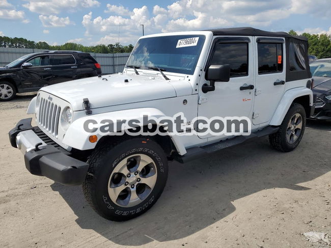 Jeep Wrangler SAHARA 3.6L  6 2018