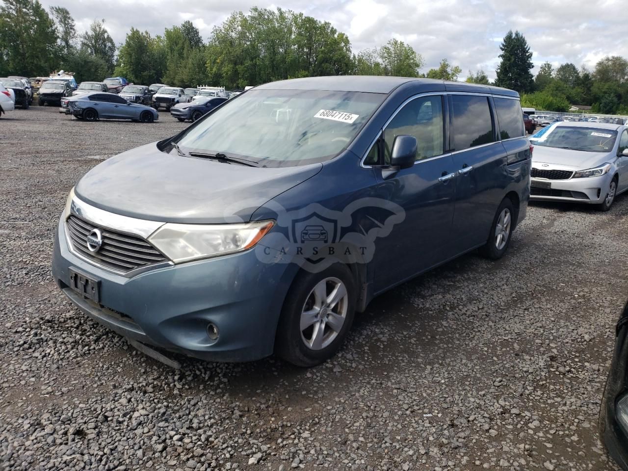 Nissan Quest S 3.5L 6 2012