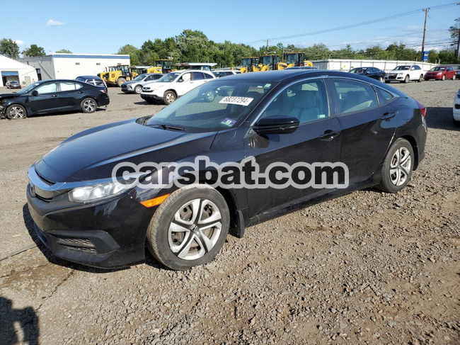 Honda Civic LX 2.0L  4 2018