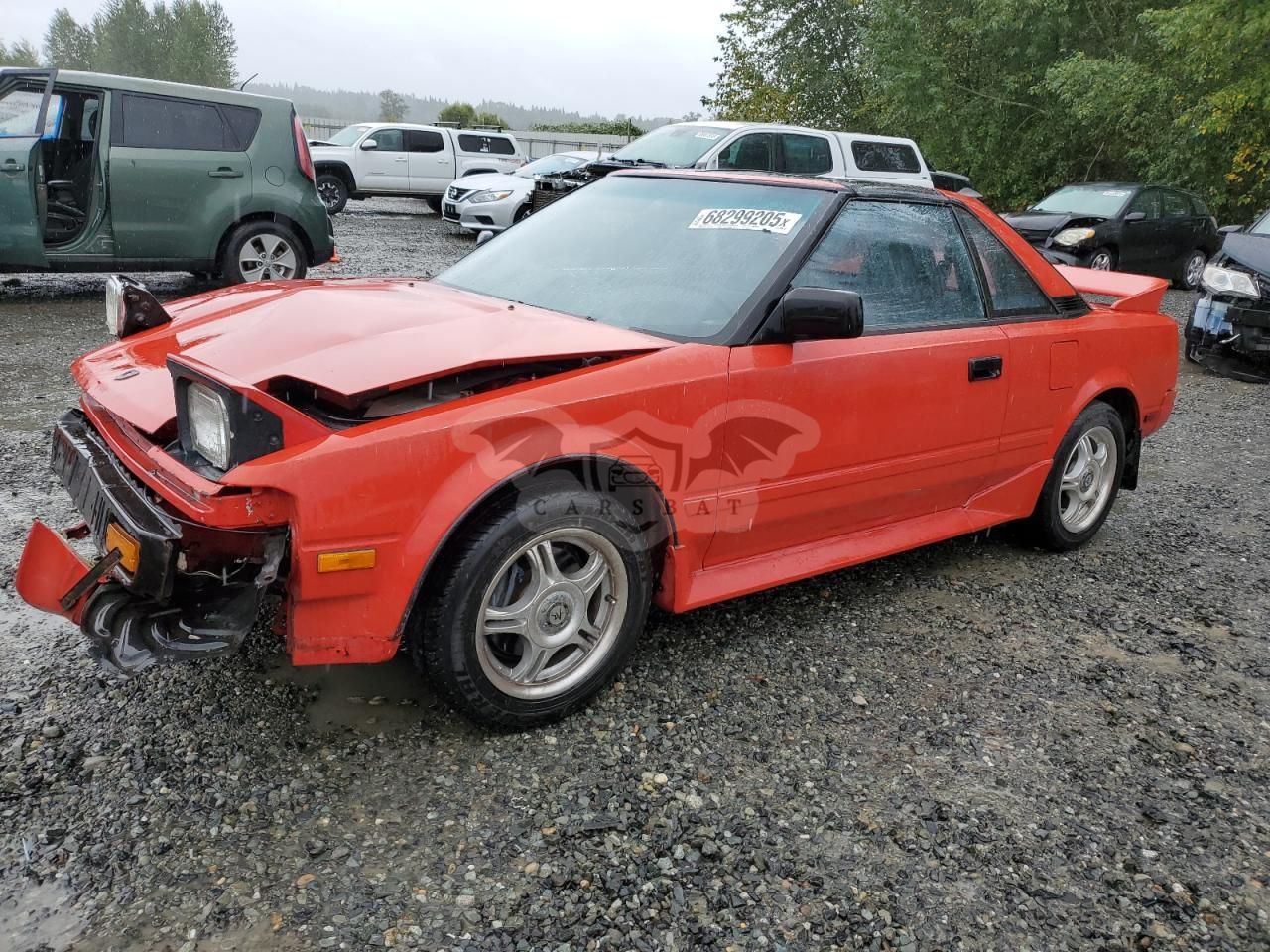 Toyota MR2 T-BAR 1.6L 4 1987