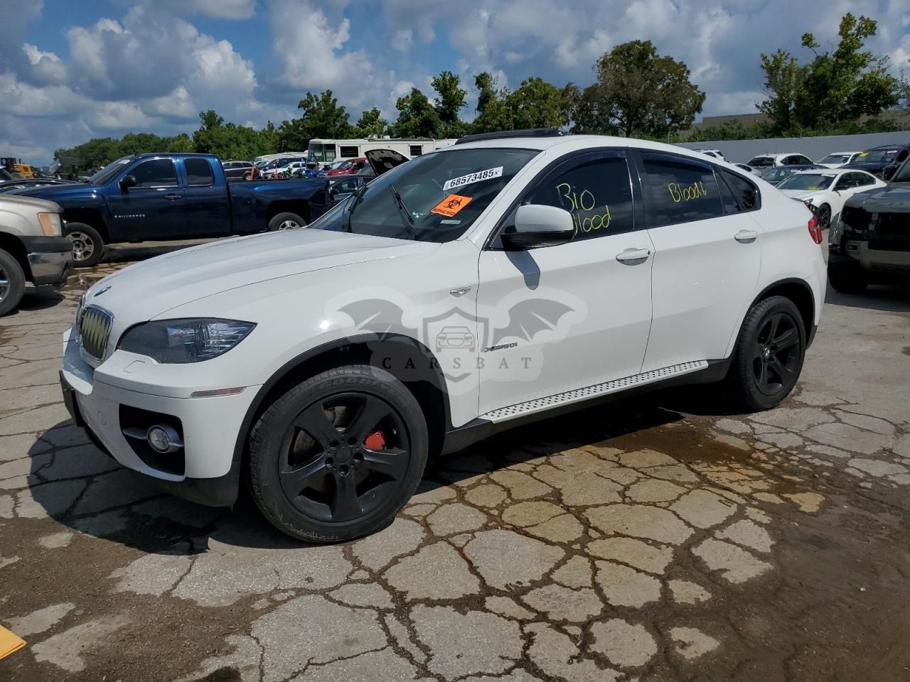 BMW X6 XDRIVE50I 4.4L 8 2012