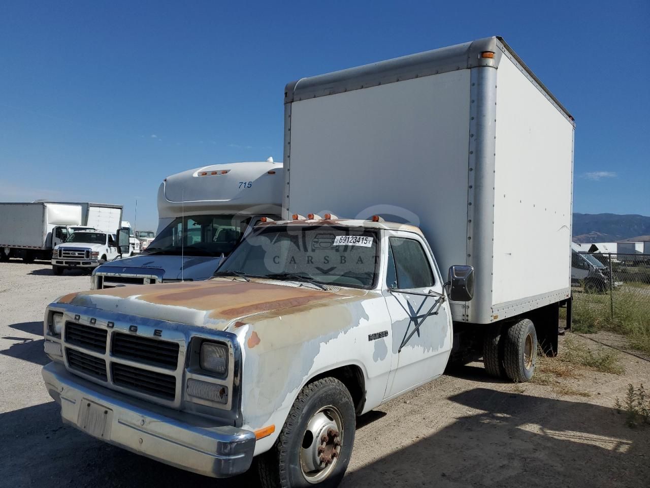 Dodge D-series D300 5.9L 8 1991