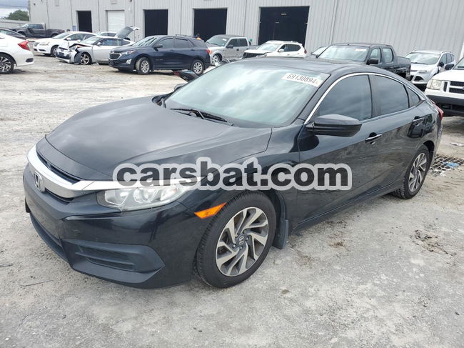 Honda Civic EX 2.0L  4 2018