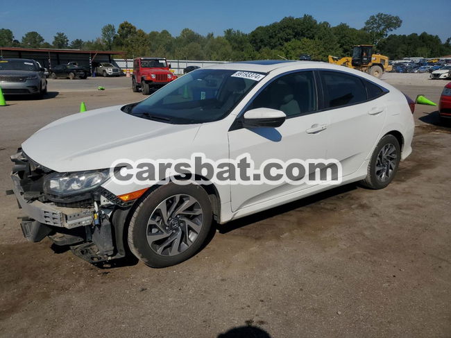 Honda Civic EX 2.0L  4 2018