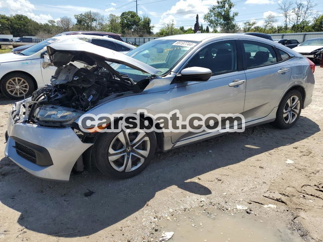 Honda Civic LX 2.0L  4 2018