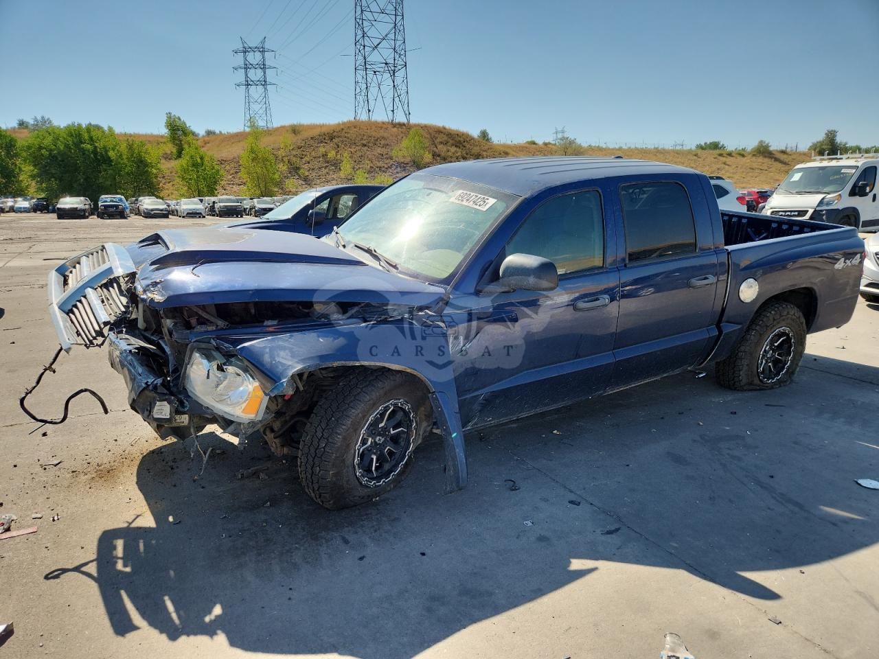 Dodge Dakota QUAD SLT 4.7L 8 2006