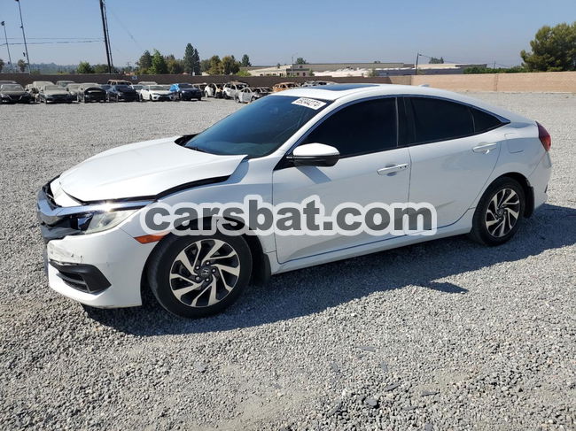 Honda Civic EX 2.0L  4 2018