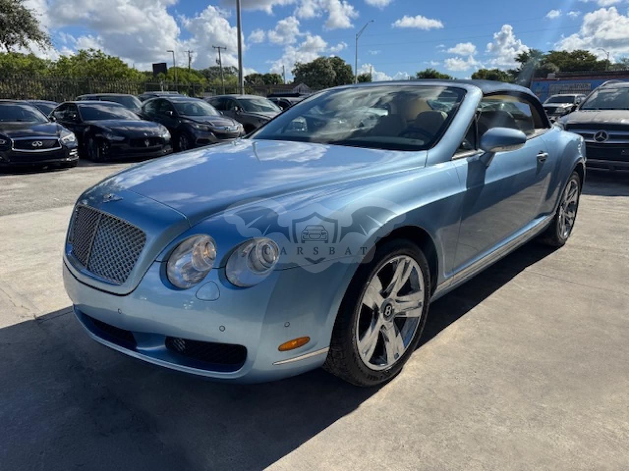 Bentley Continental GTC 6.0L 12 2008
