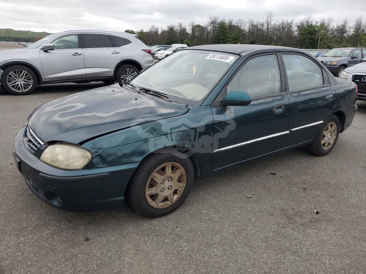 Kia Spectra BASE 1.8L 4 2002