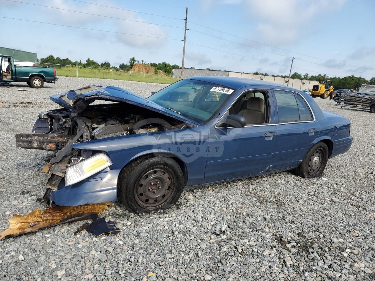 Ford Crown POLICE INTERCEPTOR 4.6L 8 2008